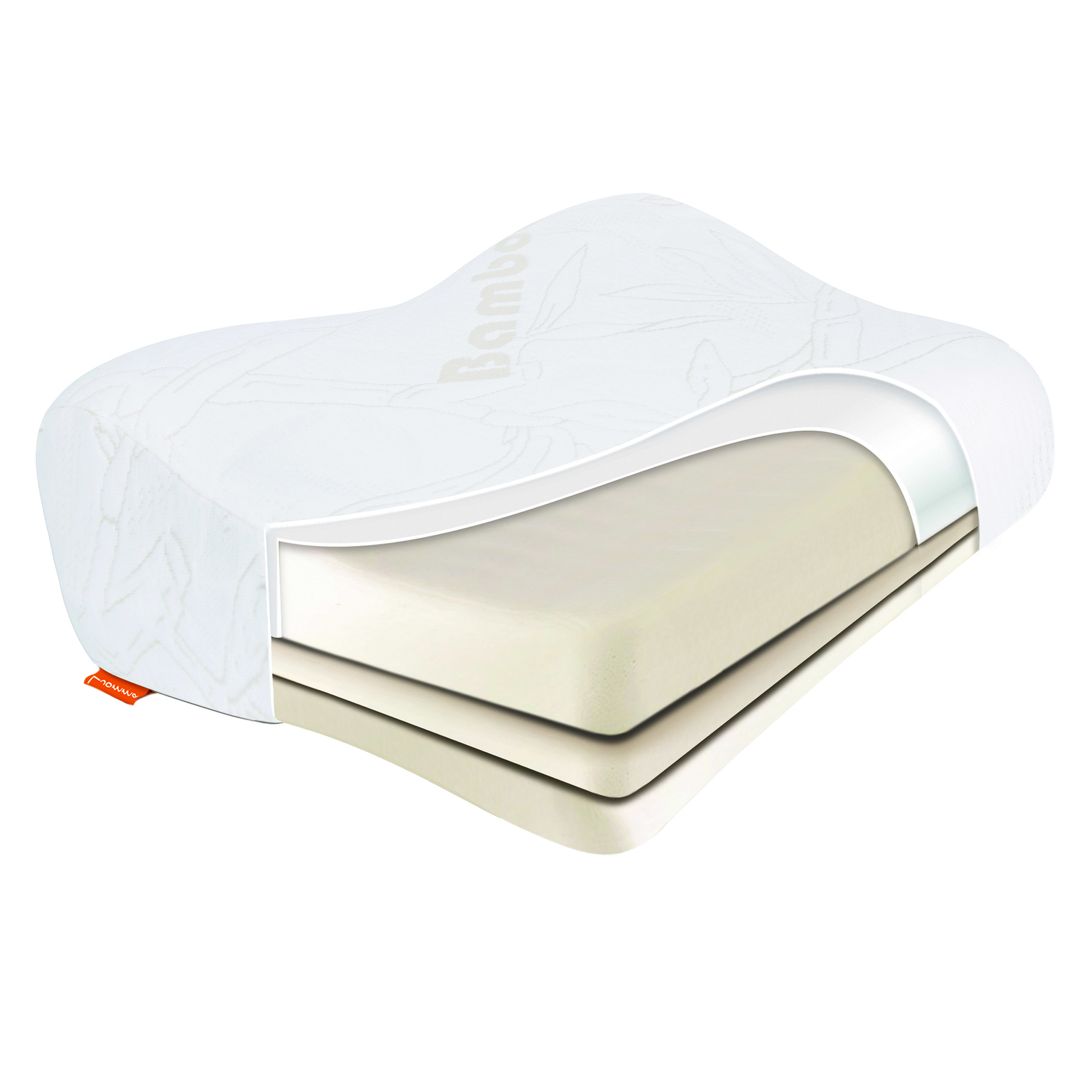 Lumf-515 үш қабатты жадты ортопедиялық жастық LUMF-515